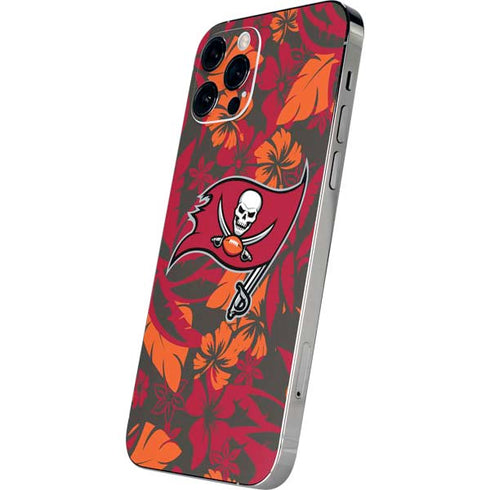 NFL Tampa Bay Buccaneers Tropical Print iPhone 12 Pro Max Skin